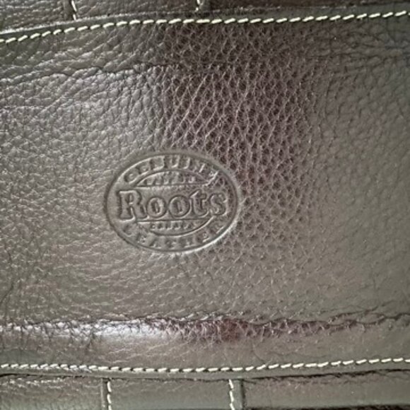 Roots Brown Leather Purse - Picture 5 of 5